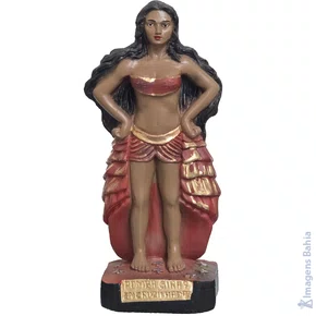 Pomba Gira Sete Encruzilhadas de 20cm