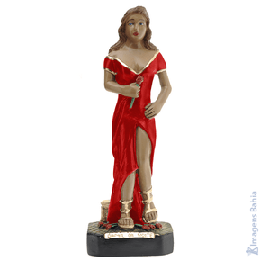 Imagem de Pomba Gira Sete Rosas de 20cm