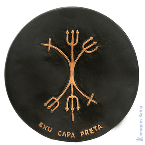 Imagem de Ponto de Exu Capa Preta de 18cm