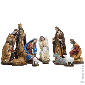 Imagem de Presépio com 12 peças de 20cm