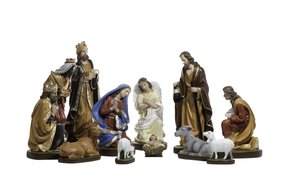 Presépio com 12 peças de 60cm