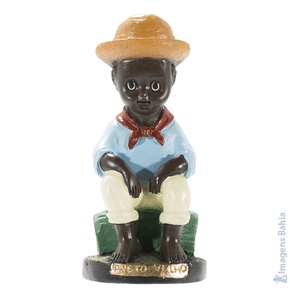 Imagem de Preto Velho mirim de 15cm