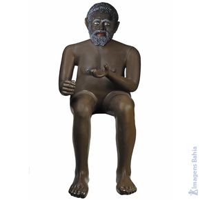 Imagem de Preto Velho nu para vestir de 100cm