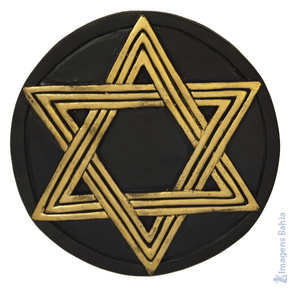 Imagem de Quadro Hexagrama de 18cm