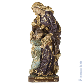 Imagem de Santa Ana linha barroca de 30cm