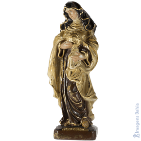 Imagem de Santa Clara linha barroca de 30cm