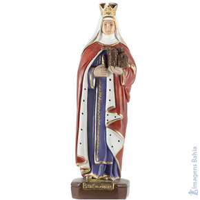 Santa Edwiges Com Castelo de 20cm