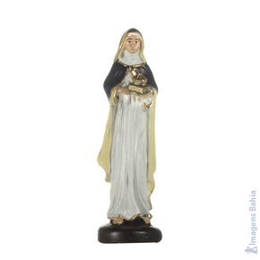 Santa Edwiges em resina de 10cm