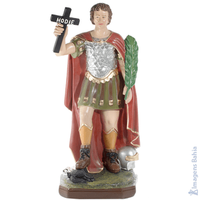 Santo Expedito (Braço Levantado) de 60cm