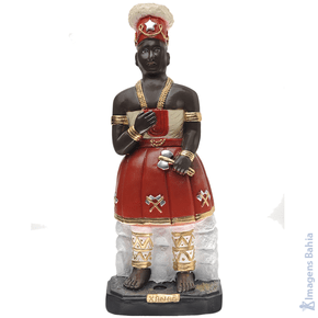 Imagem de Xangô do Candomblé de 20cm