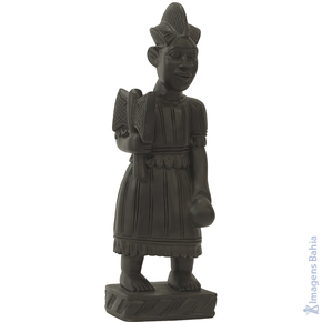 Imagem de Xangô Yorubá de 30cm