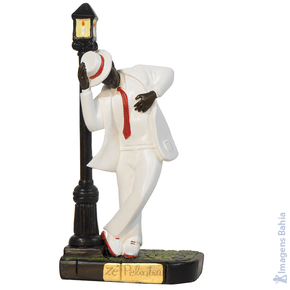 Imagem de Zé Pelintra dançando no poste de 23cm