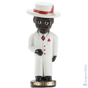 Imagem de Zé Pelintra mirim de 15cm