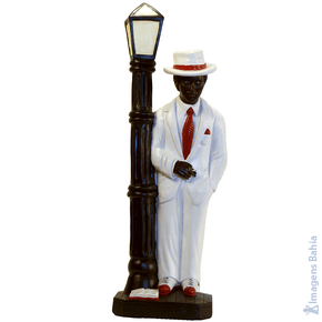 Imagem de Zé Pelintra no poste de 60cm