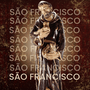 Imagem São Francisco de Assis com Esquilos linha barroca de 30cm