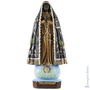 Imagem de Nossa Senhora Aparecida com coroa de metal de 20cm